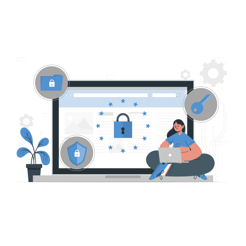 Privacy page of ORIENT8 Project
